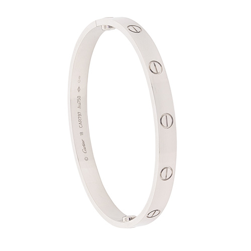 The Cartier Love Bangle is the classic symbol of love, and fashion!