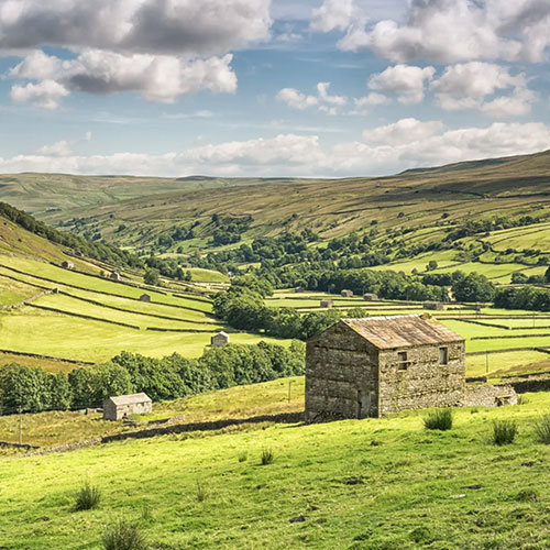 A holiday cottage in the North Yorkshire Moors.